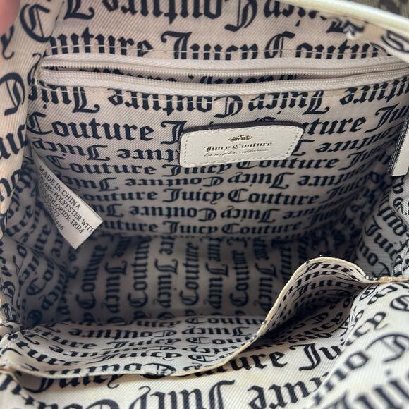 Juicy Couture Tan Brown Mini Backpack Black Straps - Picture 8 of 8